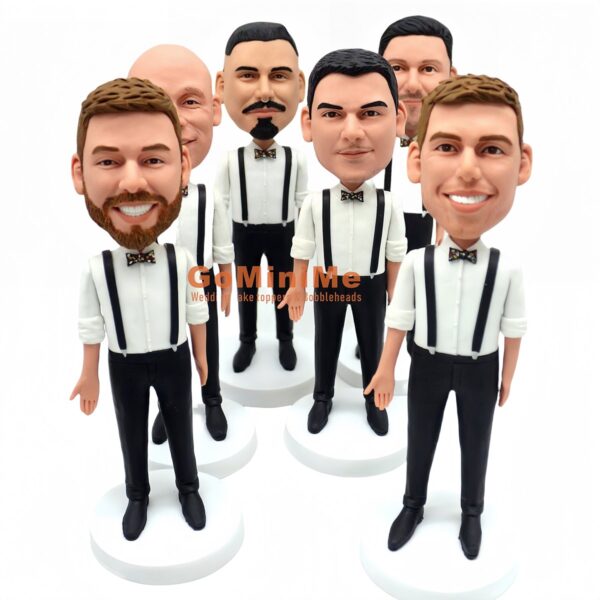 Groomsmen Gifts Turn your groomsmen into bobbleheads, cool groomsman gifts - Image 4