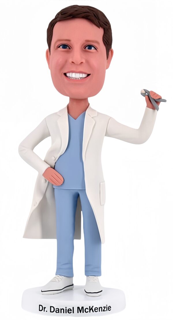 Custom Dentist Bobbleheads – Personalized Gifts for Dentists, Dental Clinics & Coworkers - Image 3