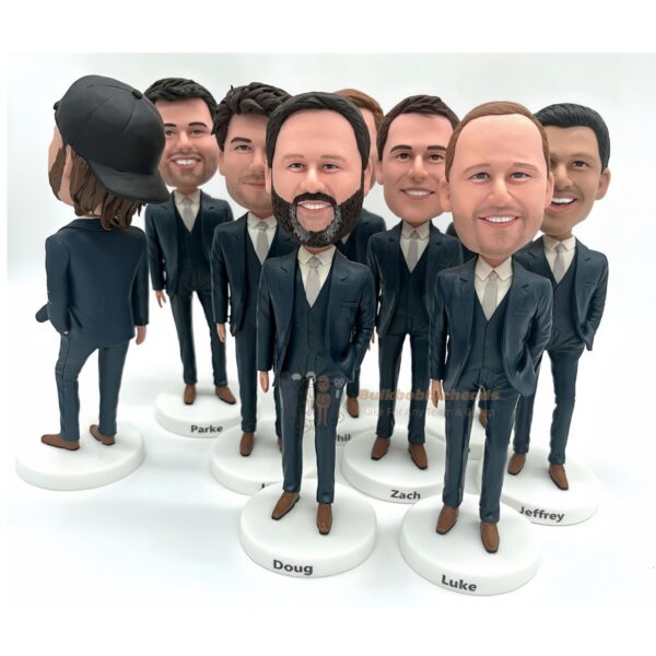 Groomsmen Gifts Turn your groomsmen into bobbleheads, cool groomsman gifts - Image 11