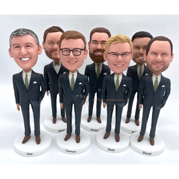 Groomsmen Gifts Turn your groomsmen into bobbleheads, cool groomsman gifts - Image 10