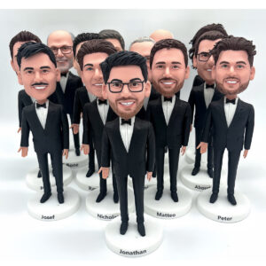 groomsmen gifts custom bobbleheads for groomsmen