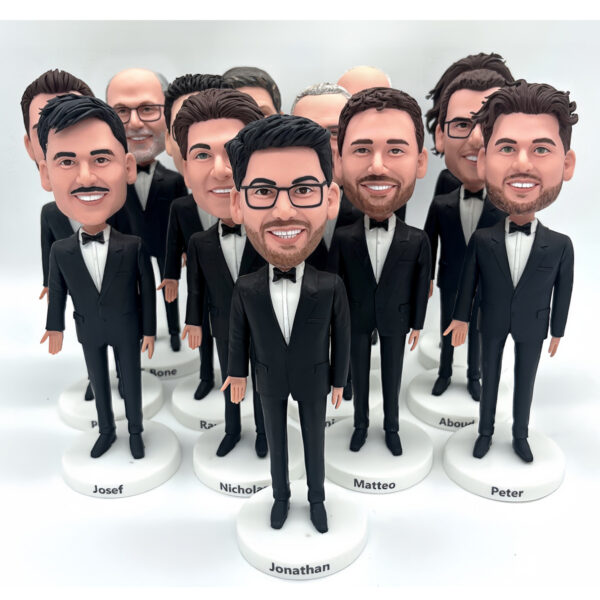 groomsmen gifts custom bobbleheads for groomsmen