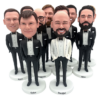 Groomsmen Gifts Turn your groomsmen into bobbleheads doll, cool wedding party gifts