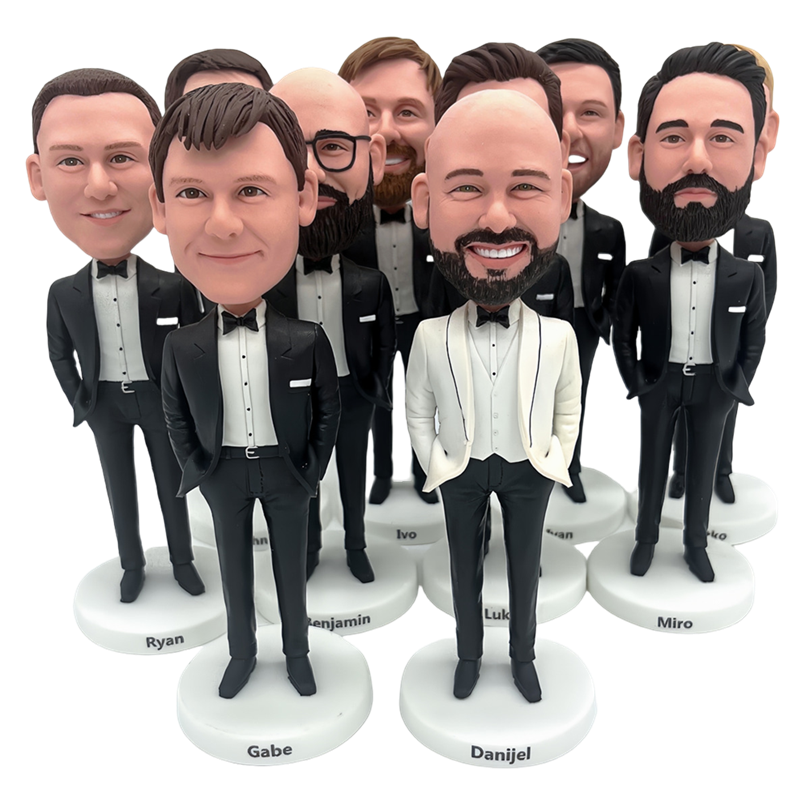 groomsmen bobbleheads gifts for groomsmen