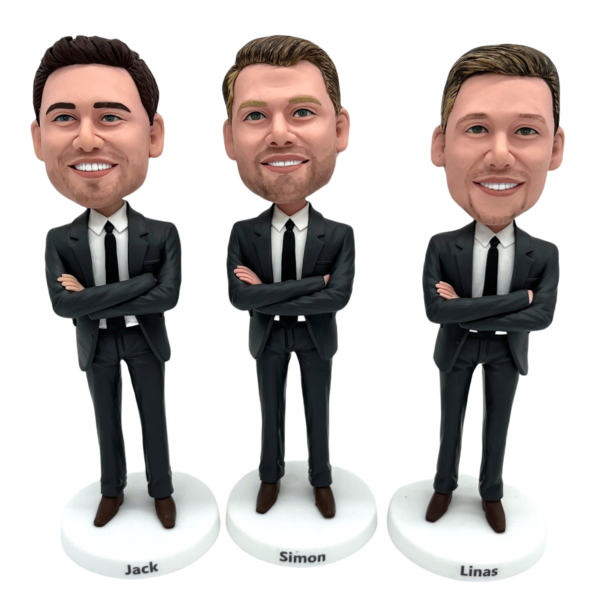 Groomsmen Gifts Turn your groomsmen into bobbleheads, cool groomsman gifts - Image 3