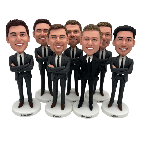 Groomsmen Gifts Turn your groomsmen into bobbleheads, cool groomsman gifts - Image 4