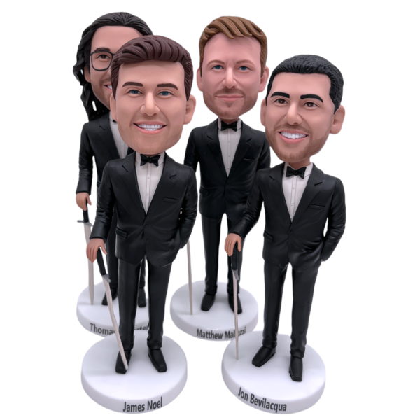 Groomsmen Gifts Turn your groomsmen into bobbleheads, cool groomsman gifts - Image 3