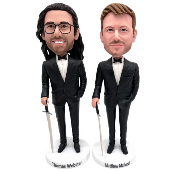 Groomsmen Gifts Turn your groomsmen into bobbleheads, cool groomsman gifts - Image 4