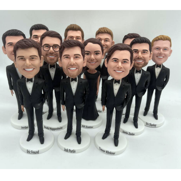 Groomsmen Gifts Turn your groomsmen into bobbleheads, groomswoman gifts - Image 4