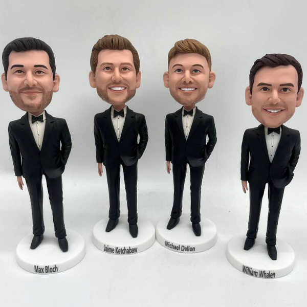 Groomsmen Gifts Turn your groomsmen into bobbleheads, groomswoman gifts - Image 5