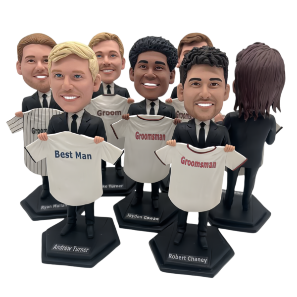 groomsmen gifts custom bobbleheads for groomsmen