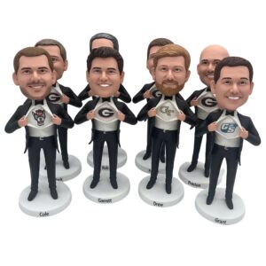 groomsmen gifts custom bobbleheads for groomsmen