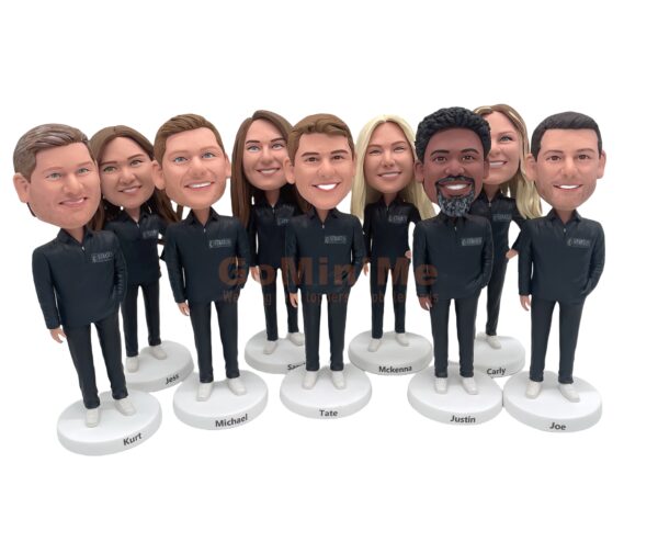 Team bobbleheads custom bobbleheads cool gifts for employee coworkers - Image 2