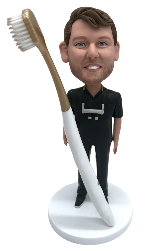 Custom Dentist Bobbleheads – Personalized Gifts for Dentists, Dental Clinics & Coworkers - Image 7