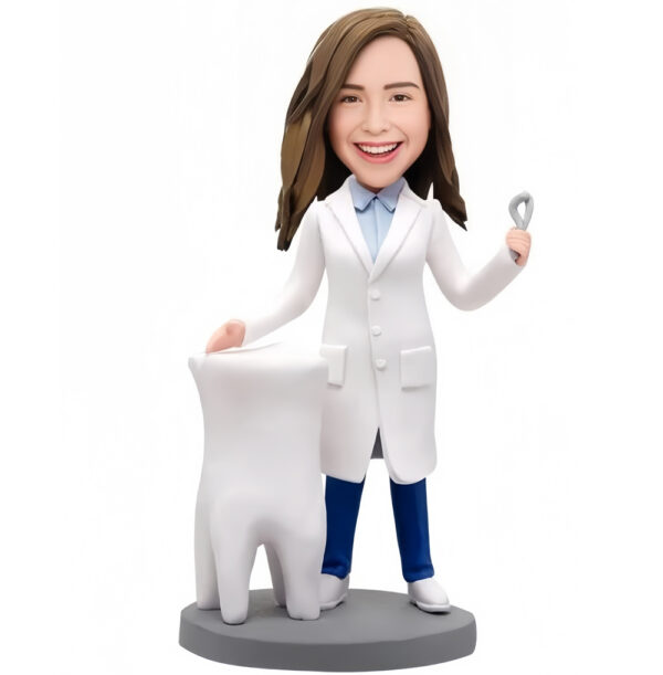 dentist bobbleheads female student dentist gifts for dentist