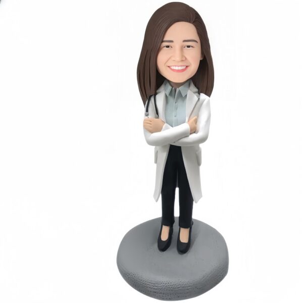 female Doctor Bobbleheads cool custom gifts for doctor