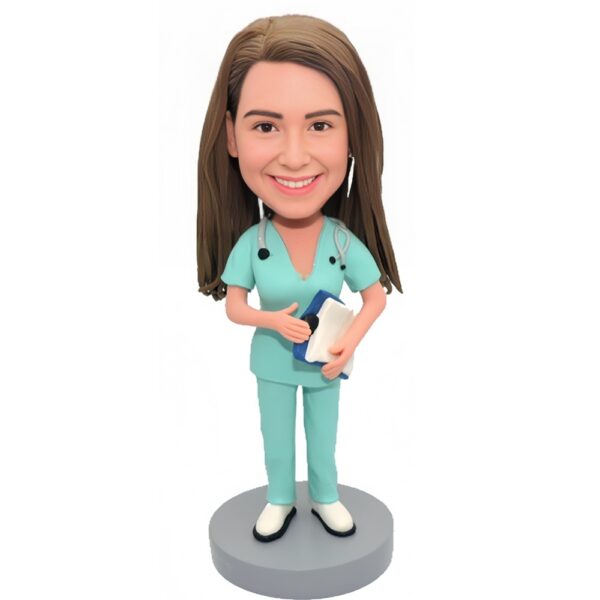 nurse bobbleheads custom bobbleheads gifts for nurse