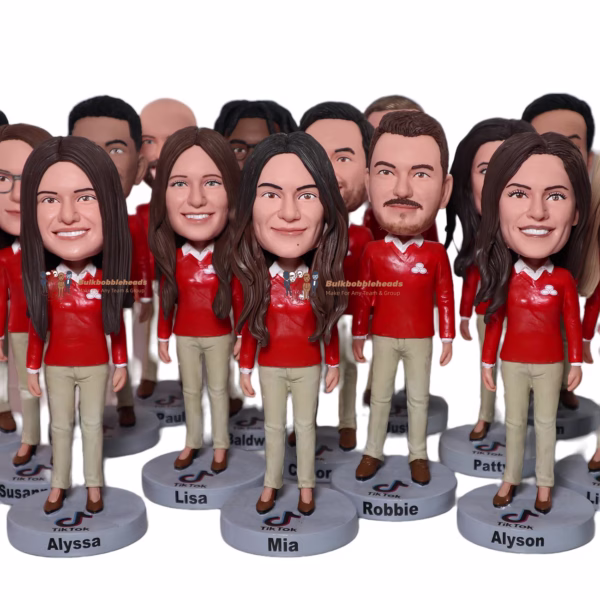 bulk bobbleheads make for Tiktok work team