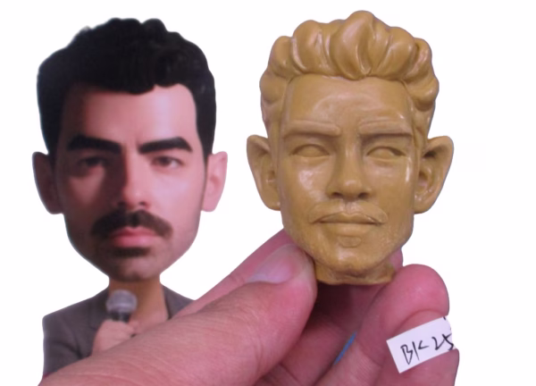 Bulk Bobbleheads Personalized Nick Joe and Kevin Jonas' Brother Singer Bobbleheads