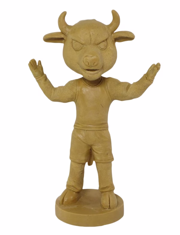 Bulk bobbleheads 10-2000 personalized gallaudet bison masco university masco bobbleheads