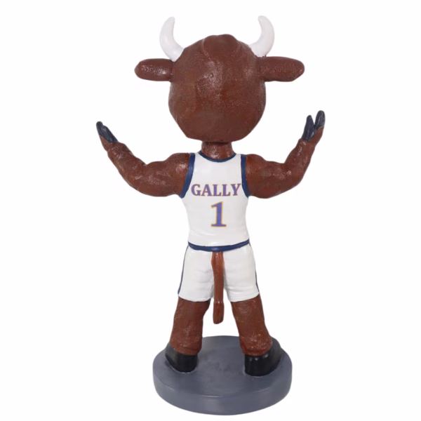 Bulk bobbleheads 10-2000 personalized gallaudet bison masco university masco bobbleheads