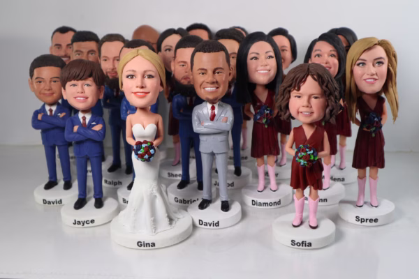 Groomsmen Gifts Turn Your Groomsmen Into Bobbleheads, Custom Wedding Gift - Image 10