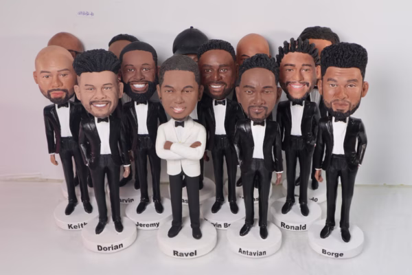 Groomsmen Gifts Turn Your Groomsmen Into Bobbleheads, Custom Wedding Gift - Image 8