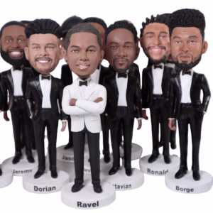 groomsmen gifts custom bobbleheads for wedding party