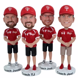 Coach Gifts Coach Bobbleheads Bulk Bobbleheads For Team, Bobbleheads With Logo