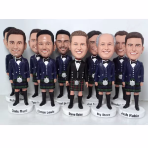 Plannig For Party Or Even? Funny Scottish Bobbleheads In Kilt With Bulk Discount