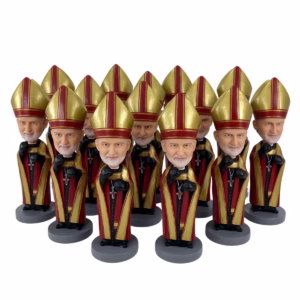 Bishop bobbleheads wholesale personalized bishop bobbleheads from your own photo