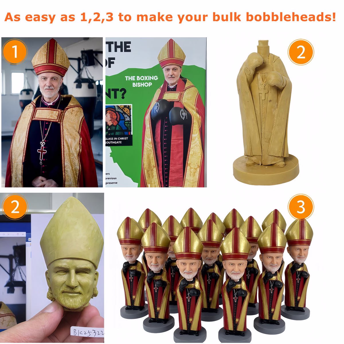 bulk bobbleheads past example made for bishop bulk bobbleheads