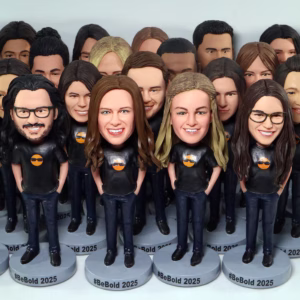 Corporation bobbleheads custom bobbleheads for employee with your company logo