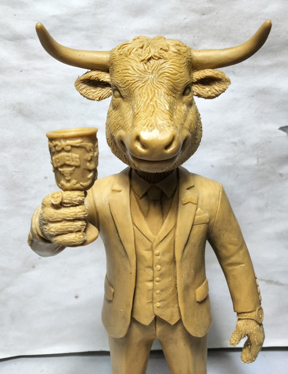 custom brand mascot bobbleheads from photo