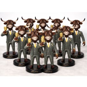 custom brand mascot bobbleheads from photo