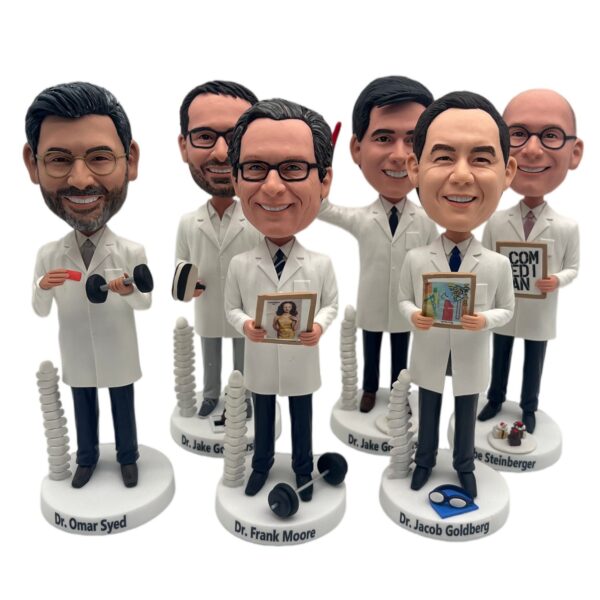 doctor team bobbleheads medical team gifts