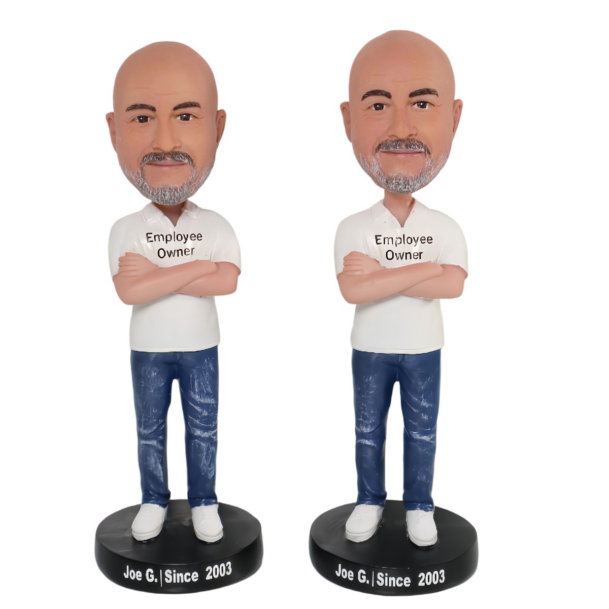 Custom Team Bobbleheads – Personalized Employee Recognition Gifts & Work Anniversary Awards