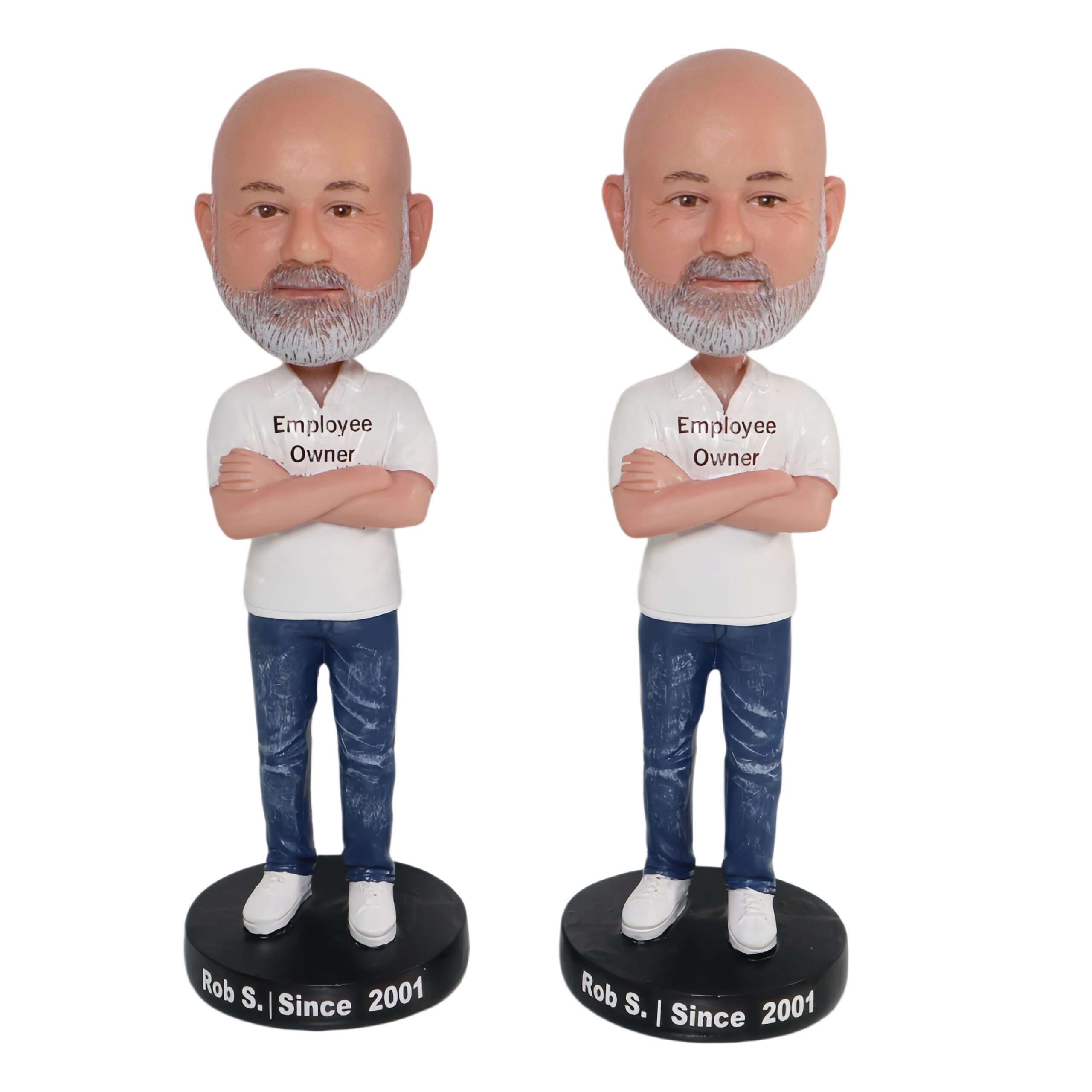 Custom Team Bobbleheads – Personalized Employee Recognition Gifts & Work Anniversary Awards