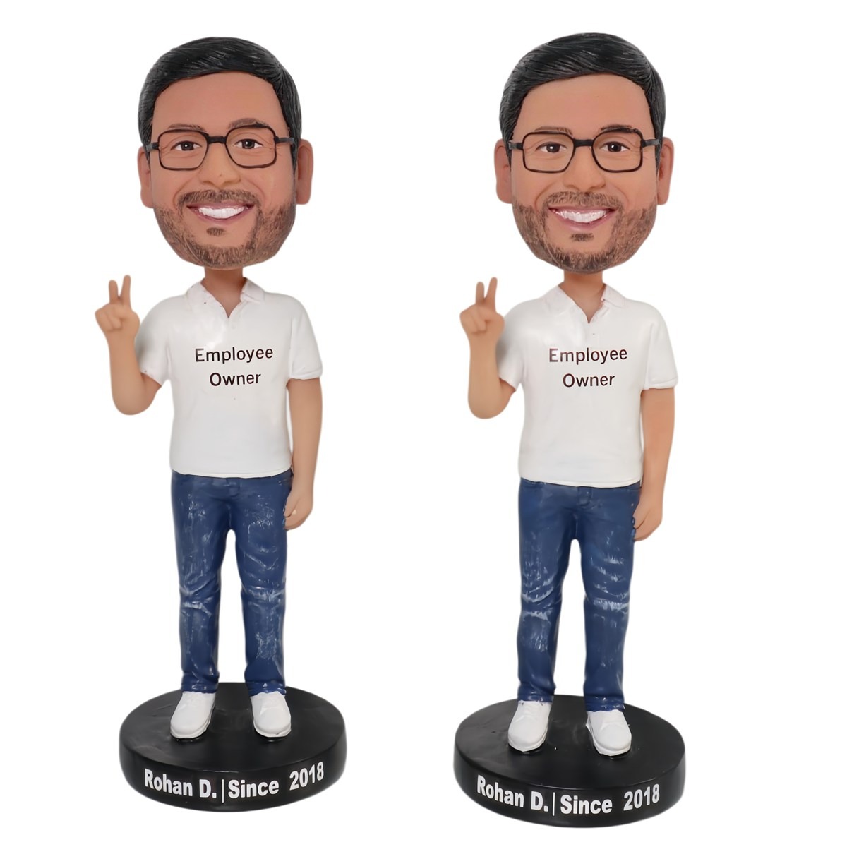 Custom Team Bobbleheads – Personalized Employee Recognition Gifts & Work Anniversary Awards