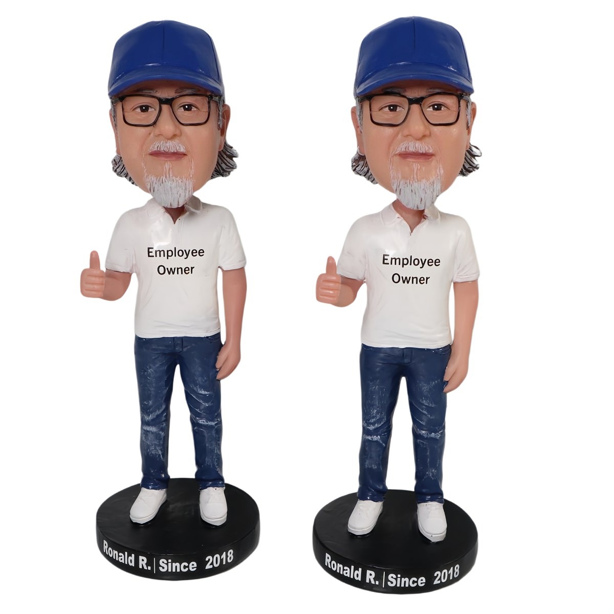 Custom Team Bobbleheads – Personalized Employee Recognition Gifts & Work Anniversary Awards