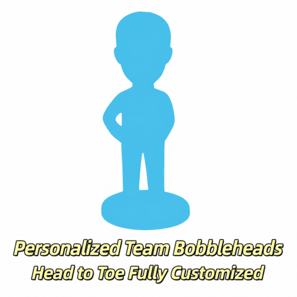 personalized team bobbleheads head to toe fully customized