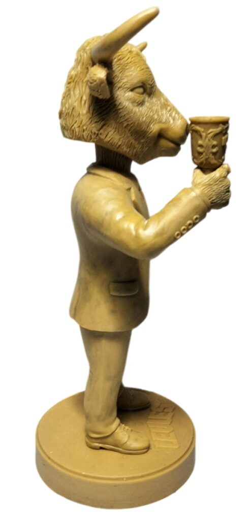 custom mascot bobbleheads- Creating the Hand-Sculpted Master Model