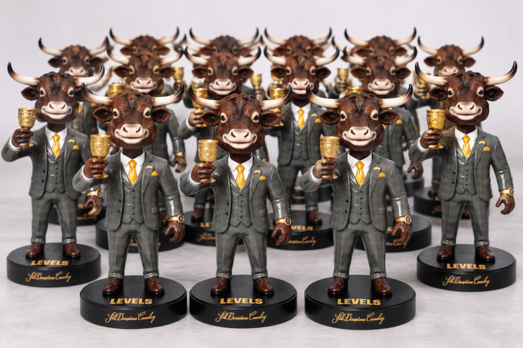 Custom Bull Mascot Bobbleheads | Real Project
